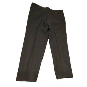 CODET Wool Men’s Dark Green Stretch Dress Pants Sz 44 X 33 Made Canada Vintage